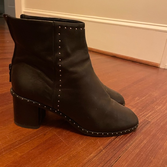 Rag & Bone, Willow stud boot, black leather, size 39 - Picture 3 of 8